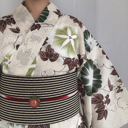 25%OFF》大きな朝顔柄浴衣 浴衣 花鹿 kajika 通販 9665613