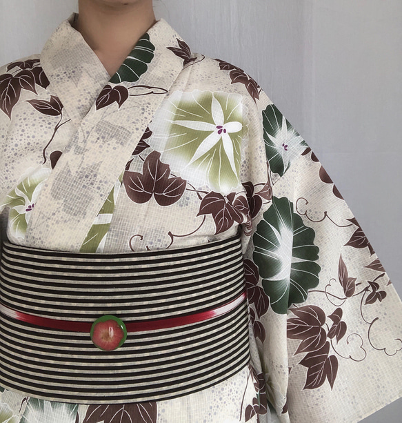 郵送買取 新品5台以上送料無料キャンペーン中！！  浴衣 25%OFF》大きな朝顔柄浴衣 花鹿 9665613 通販 kajika 着物・浴衣