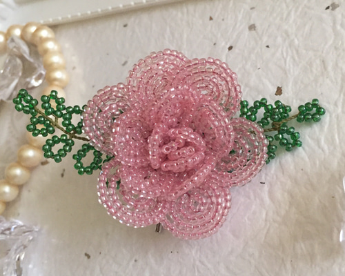 七宝焼【薔薇】ポニーフック 757ff7b4982b656818057f662b2a32
