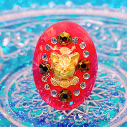 NEO 般若 〜中毒グリーン〜 (フリーサイズリング) 指輪・リング