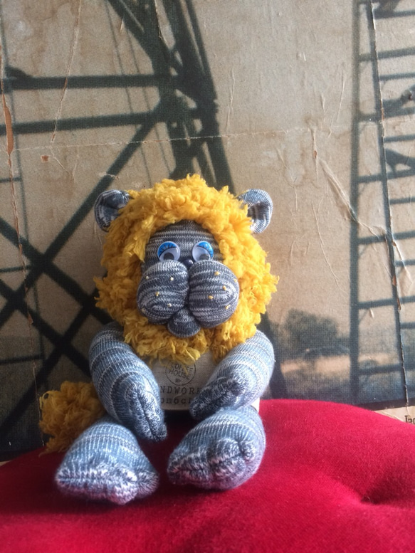 ソックモンキーライオン dolls countryさま専用∶ソックモンキー☆ミニ