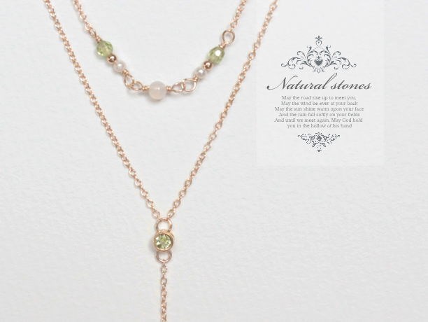 樹紋石ネックレス＆ブレスレットセット 樹紋石 ブレスレット&ネックレス