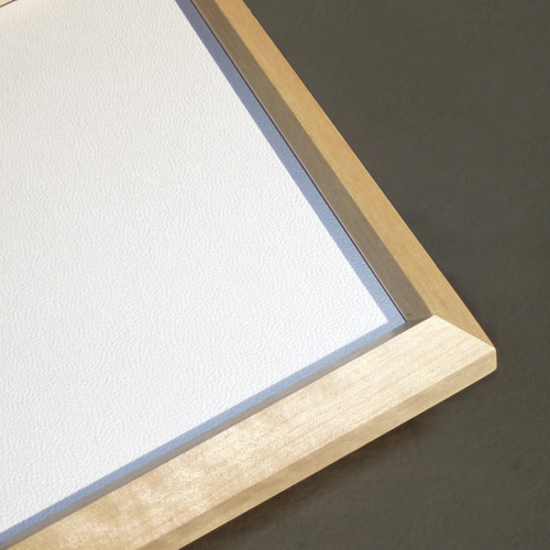 シロツメクサ～幸せの四つ葉のクローバー / 春の野の花シリーズ ＊額装