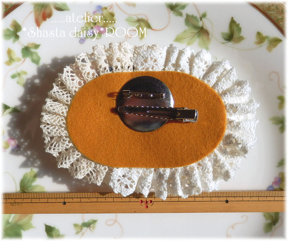 Fur＆Macaroon*Brooch pin&Hair clip(2way) 第5張的照片