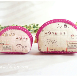 Small pouch★Accessory case／Coin purse★『 H 』☆SS or S size 第7張的照片