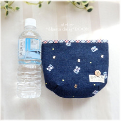 Denim pouch/With Charm★Flowers and bees 第5張的照片