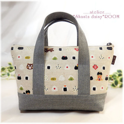 Handbag type*The zipper porch*Small size*Rice ball☆Onigiri☆ 第10張的照片