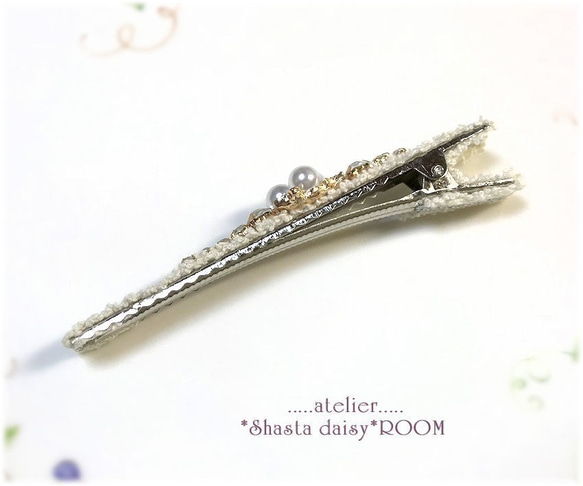 『Hair clip』Off white * Fringe 第6張的照片