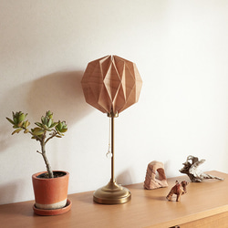 Origami Table Lamp Sphere M 樺桜 2枚目の画像