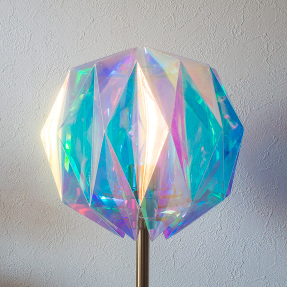 Origami Table Lamp Sphere S　ホログラム 3枚目の画像