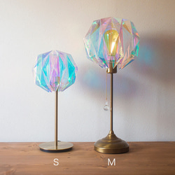 Origami Table Lamp Sphere S　ホログラム 5枚目の画像