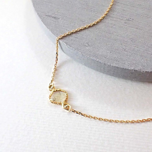 ❤️ゆうこ❤️　【 K18 】 スライスダイヤ　ブレスレット K18 スライスダイヤ ブレスレット ブレスレット ジュエリー工房Carat