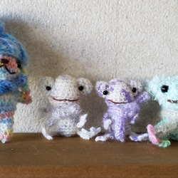 編みぐるみのちびウサブローチ4 4枚目の画像