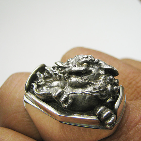 かすう工房獅子リング82250702N09S