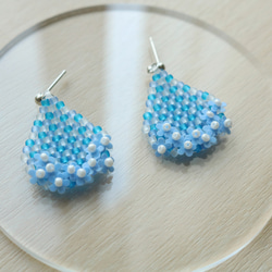 mosaic piressed earring ( dot )　 2枚目の画像