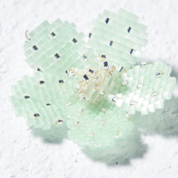 Bijoux Flower Earring（ ice green ） 2枚目の画像
