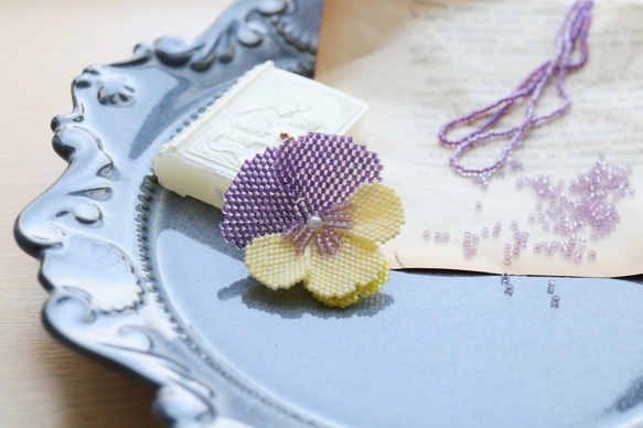 Bijoux Flower Earring（ pancy ) 6枚目の画像