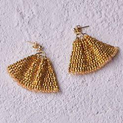 Frilly Earring ( 18 gold-plated ) 2枚目の画像