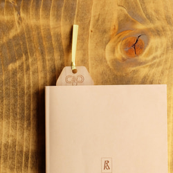 木製おまもりブックマーク　鼓門×鱗文様【金沢デザインシリーズ】 7枚目の画像