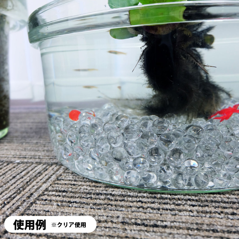 【10kg(約1500個)】リサイクルガラス　ビー玉（15～17mm）クリア / フロスト / ミックス