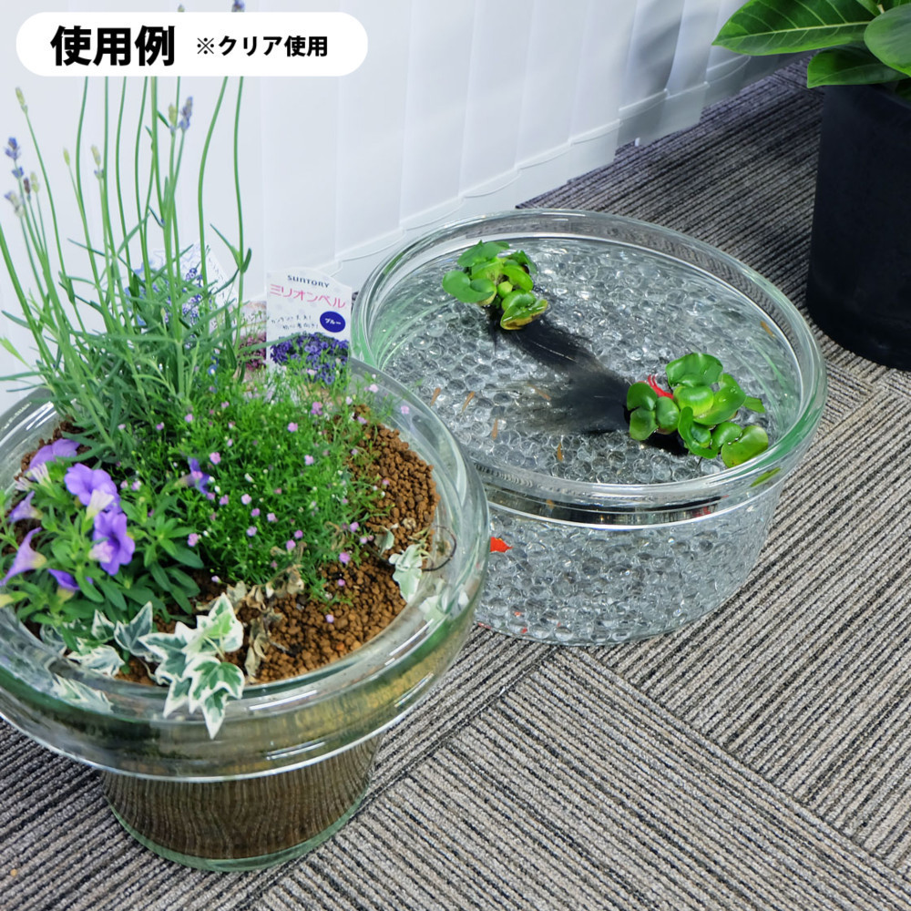 【10kg(約1500個)】リサイクルガラス　ビー玉（15～17mm）クリア / フロスト / ミックス