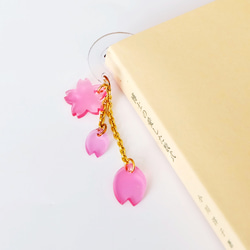 【再販不可】アクリル製　桜のしおり 1枚目の画像