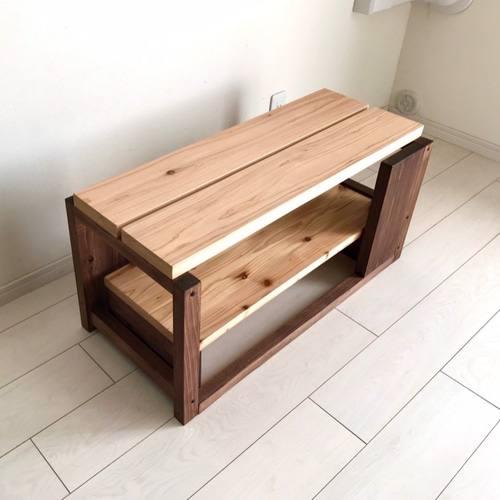 新作：無造作に積み上げてもOK！変幻自在の棚になるローテーブル80 N