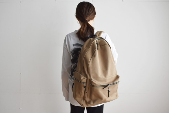 CITY RUCKSACK（グレージュ） 6枚目の画像