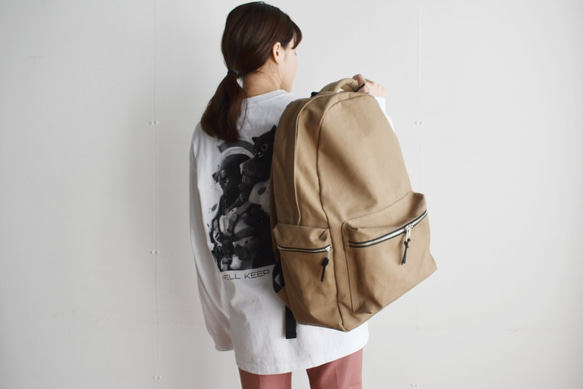 CITY RUCKSACK（グレージュ） 7枚目の画像