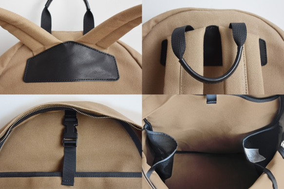 CITY RUCKSACK（グレージュ） 10枚目の画像
