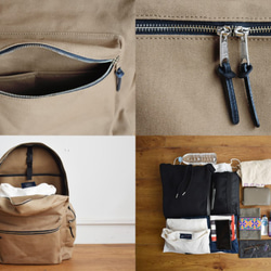 CITY RUCKSACK（グレージュ） 11枚目の画像