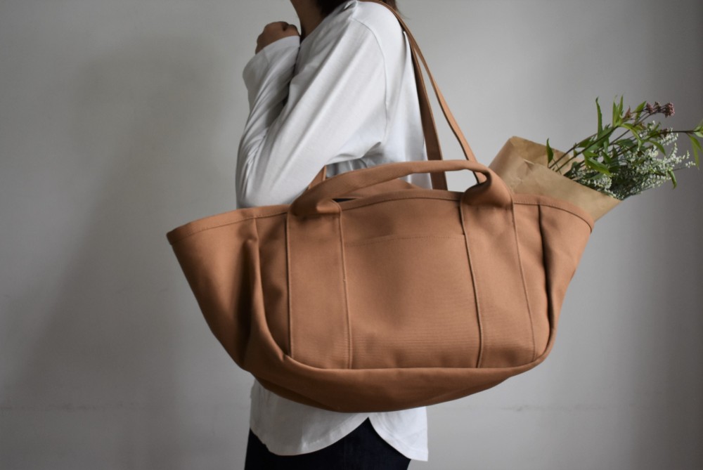 SHIP TOTE BAG（モカ/ベージュ）