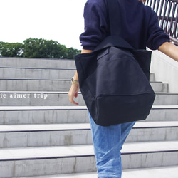 CLOUCHY SHOULDER BAG（オールブラック） 3枚目の画像