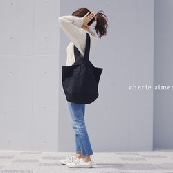 CLOUCHY SHOULDER BAG（オールブラック） 5枚目の画像