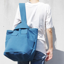 CLOUCHY SHOULDER BAG（オールミネラルブルー） 4枚目の画像