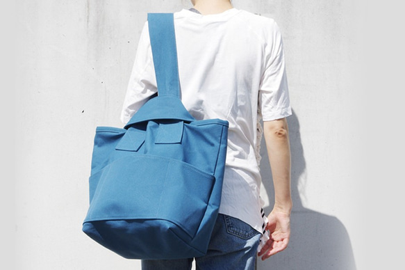 CLOUCHY SHOULDER BAG（オールミネラルブルー） 4枚目の画像