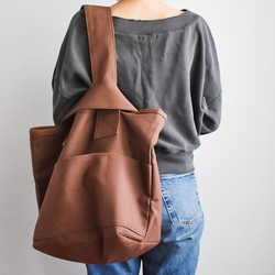 CLOUCHY SHOULDER BAG（コーヒー/ブラウン） 1枚目の画像