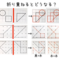 重ね図形 ステップ3★透明フィルム 具体物教材 3枚目の画像