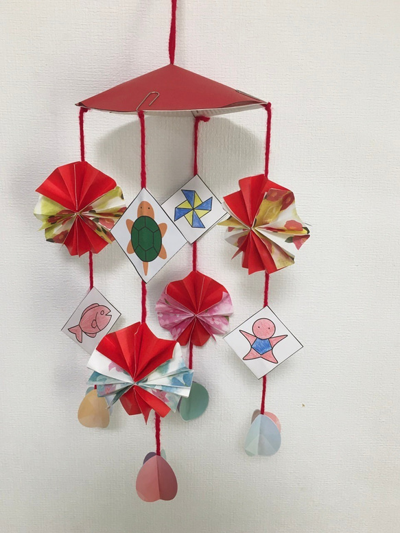 ひな祭り　工作キット★ 幼児　小学生　ひなまつり　雛祭り　ハンドメイド　飾り　親子工作 3枚目の画像