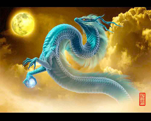 メッセージ☆生命はゆっくり☆龍の絵付き 解説】🐉リクエスト絵手紙『龍』8月・9月・10月 初心者向け簡単