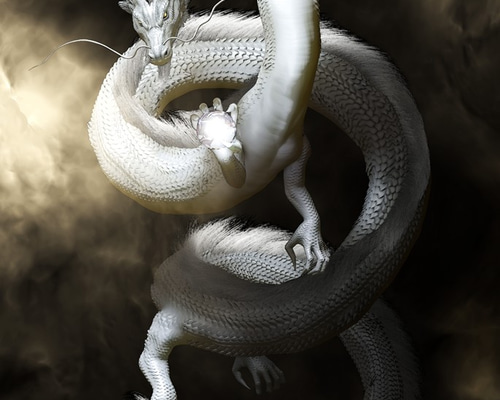 白岳Limitedの空き瓶に漆で龍の手書き絵 白岳Limitedの空き瓶に漆で龍の手書き絵