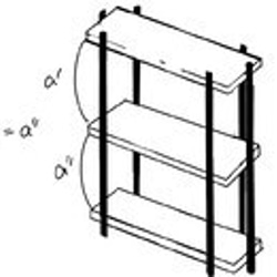 【Ryota様専用】　コンソールテーブル　アイアン　ホワイト　シンプル　壁面家具　北欧 2枚目の画像