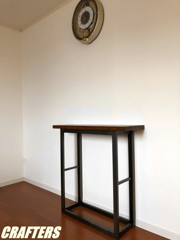【N様専用】コンソールテーブル　古材　無垢板　装飾用 1枚目の画像