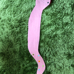 送料込み ネッククーラー ヘビ（グリーン、水色、ピンク） 7枚目の画像