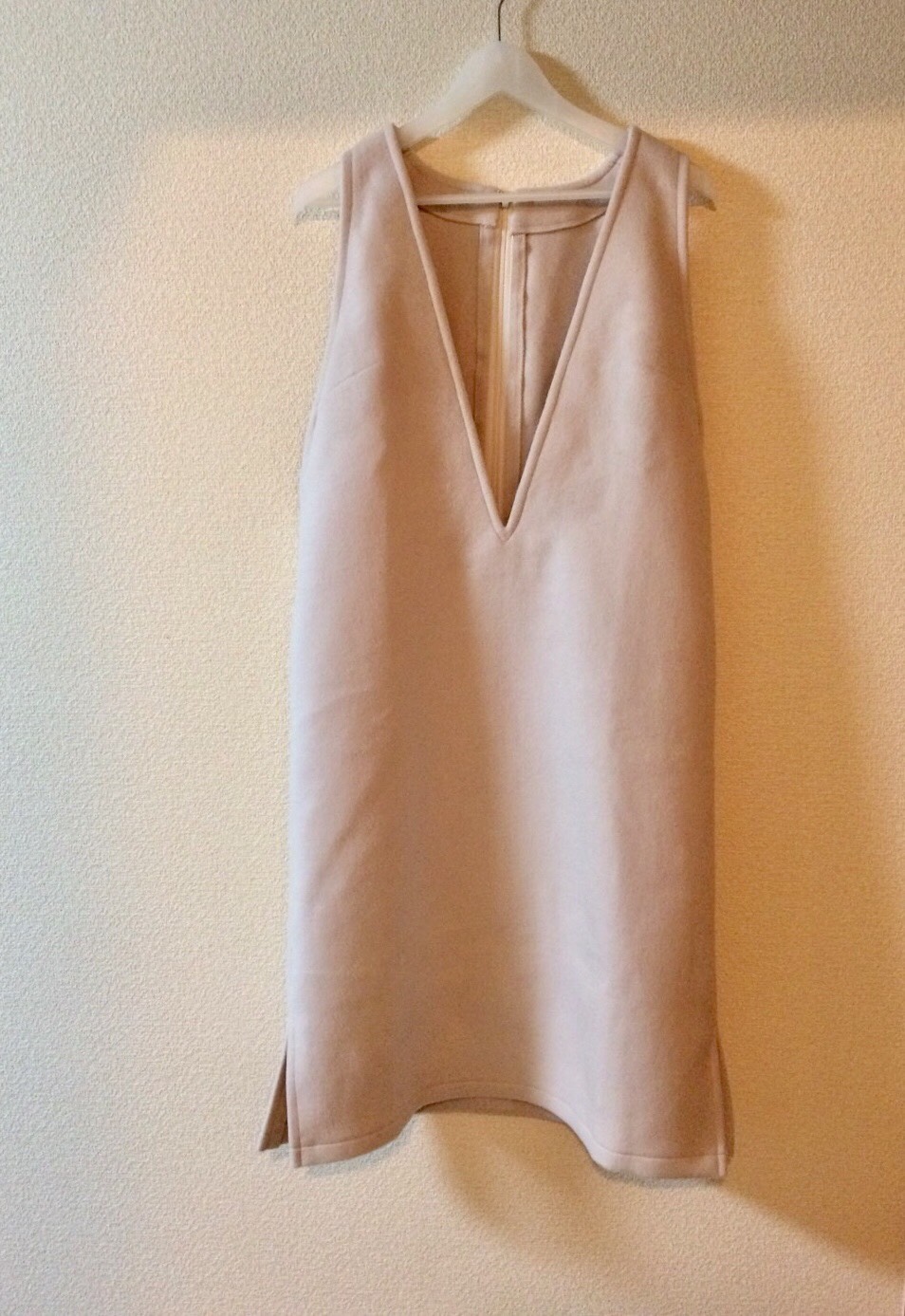 ［再販］カシミヤ＆ウール 上質で暖かい生地でジャンパースカート！ 25,000円