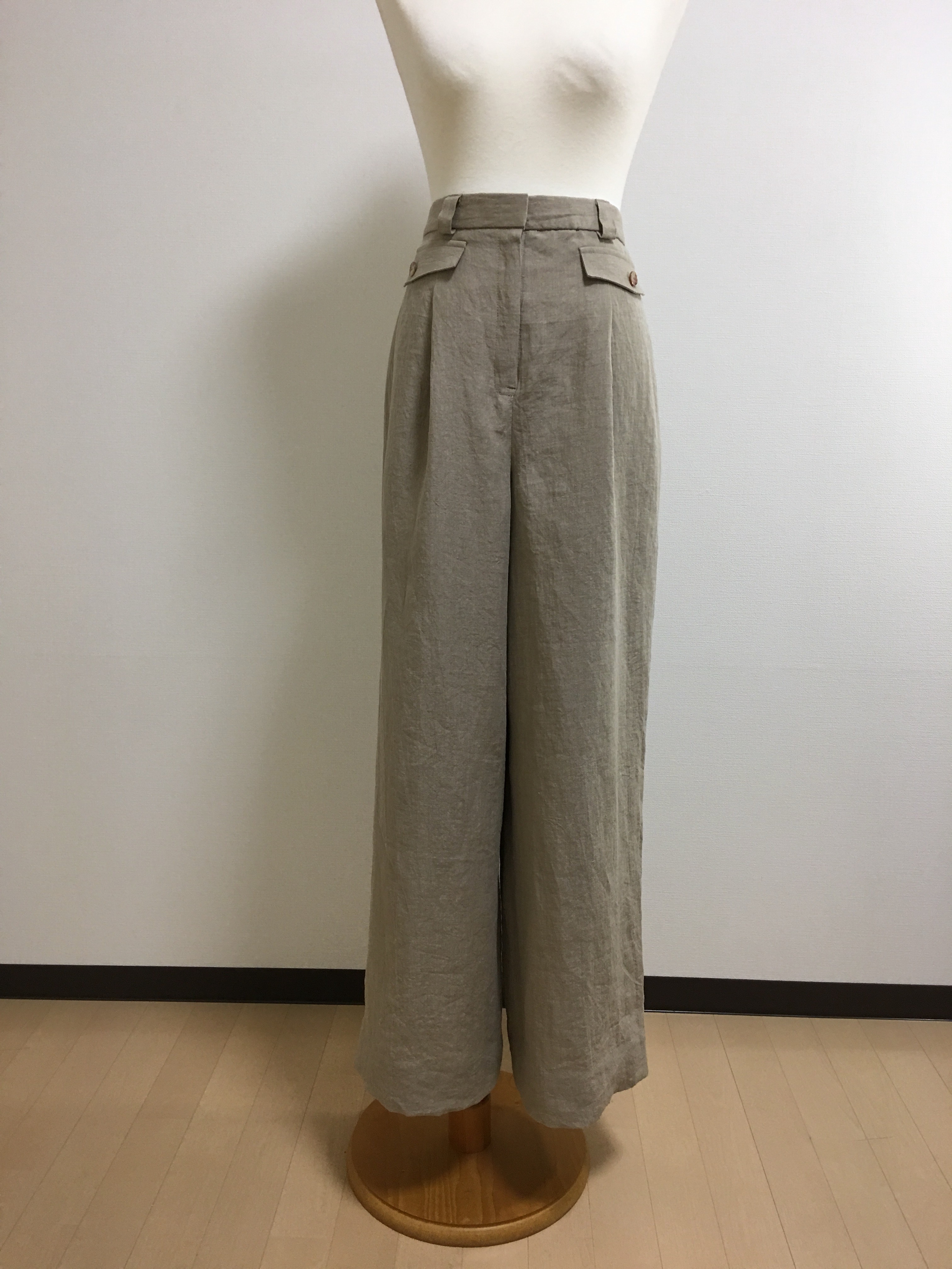 体型にフィットするセミオーダーワイドパンツ｜脚長効果＆選べる生地｜atelier-kiyo