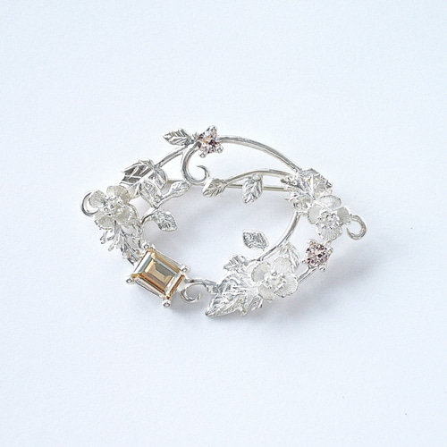 ひなげしのブローチ ブローチ MAMECO BIJOUX 通販｜Creema(クリーマ 