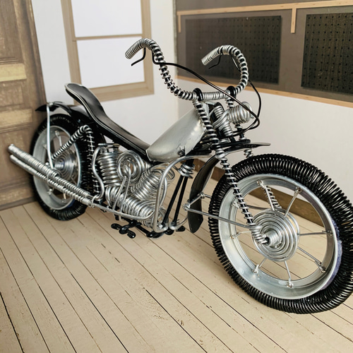 バイク ワイヤークラフト 【A】 その他インテリア雑貨 wakana