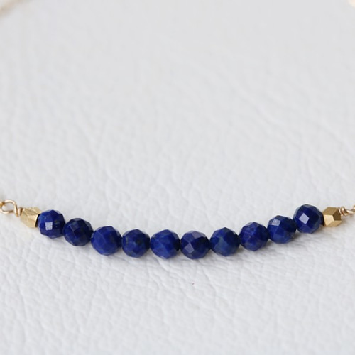 天然石ラピスラズリ14kgfブレスレット ブレスレット c.S.c 通販