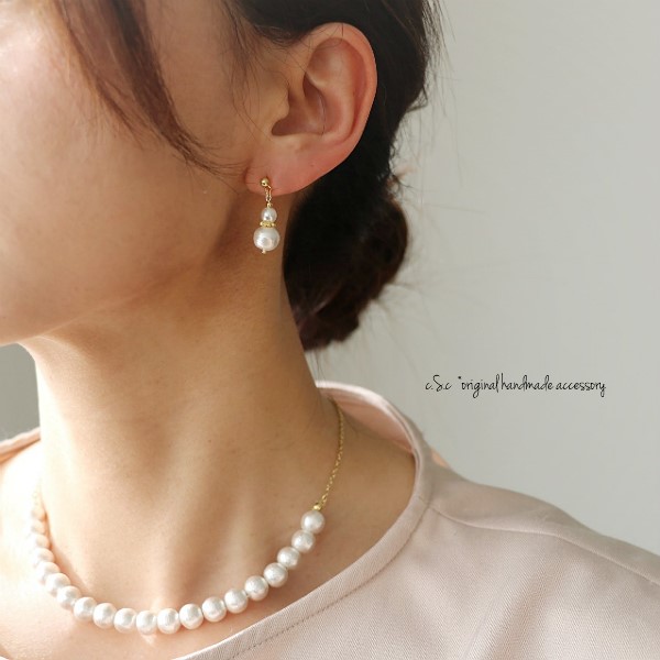 ピアス・ネックレス おまとめ 【専用】ミニ薔薇